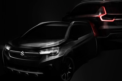 スズキ、新型3列シートMPV『XL6』開発中…インドで発売へ 画像