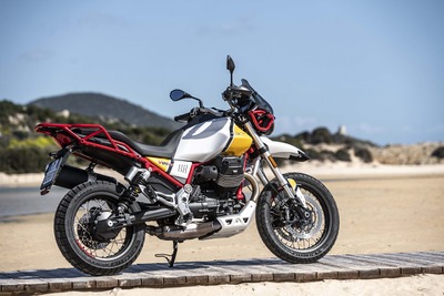 【モトグッツィ V85TT 海外試乗】80年代スタイルが心地いい!“癒し系”冒険マシン…佐川健太郎 画像