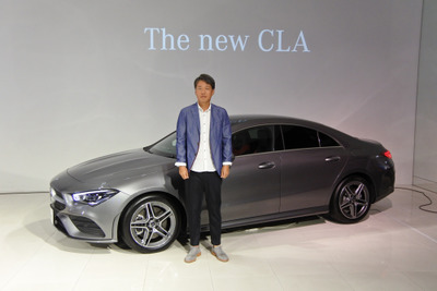 【メルセデスベンツ CLA 新型】上野社長「初代の特徴にさらに磨きをかけた」 画像