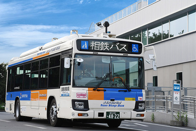 日本初の自動運転による大型バス営業運行、よこはま動物園-里山ガーデン間で実施　9月14日より 画像