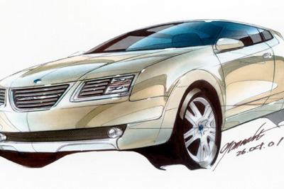 【デトロイトショー2002出品車】サーブ『9-3X』、つまりは次期『9-3』? 画像