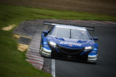 【SUPER GT 第7戦】KEIHIN NSXの塚越&バゲット、2戦連続ポール獲得を達成…GT300クラスはBRZの井口&山内が予選首位 画像