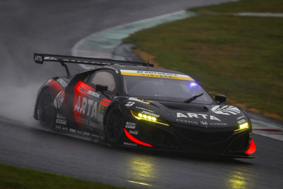 【SUPER GT 第7戦】GT300決勝…ARTA NSX GT3の高木＆福住が今季初優勝、タイトル獲得に向けて前進 画像