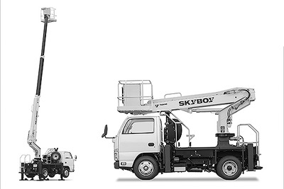 タダノ、12メートルクラス高所作業車をフルモデルチェンジ　テレマティクス標準装備 画像