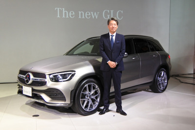 【メルセデスベンツ GLC/GLCクーペ 改良新型】上野社長「全方位にわたって進化した」 画像