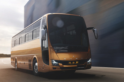 三菱ふそうの大型観光バス「エアロクィーン」、2019年度グッドデザイン賞を受賞 画像