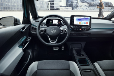 VWの新世代EV、『ID.3』…LEDバーを使ったコミュニケーションシステム搭載 画像