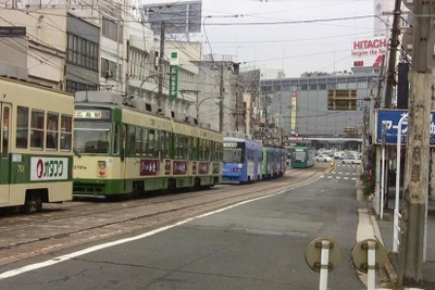 運輸審議会が広島電鉄の延伸を認定…路面電車が広島駅南口広場へ乗入れ　2025年春 画像