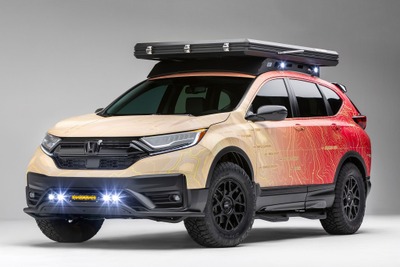 ホンダ CR-V 新型、アウトドア仕様にカスタマイズ…SEMA 2019で発表へ 画像