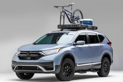 ホンダ CR-V ハイブリッド 新型、冒険仕様にカスタマイズ…SEMA 2019で発表へ 画像