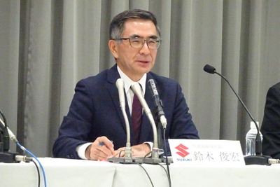 スズキ 鈴木社長「インドの右肩上がりは終わり、山あり谷ありに」…第2四半期営業利益は40%減 画像