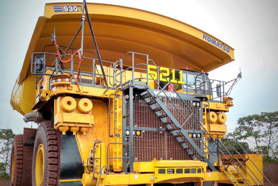 コマツ、世界最大級の鉄鉱山へ超大型無人ダンプトラックを導入---ブラジル・カラジャスに37台 画像