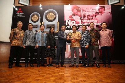 三菱自、JDパワーのインドネシアにおけるサービス/セールス満足度調査で1位獲得 画像