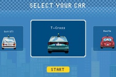VW、スマホ向けアプリに新ゲーム「ランランワーゲン」を追加 Tクロス日本上陸記念 画像