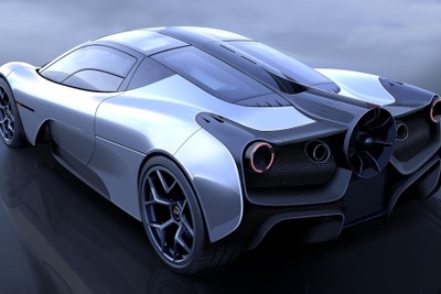 ゴードン・マレーの新型スーパーカー『T.50』、直径400mmの「ファン」装着…デザイン発表 画像