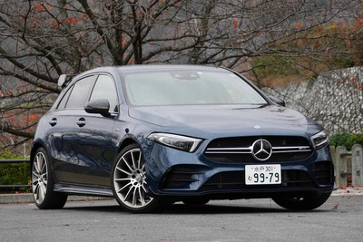 【メルセデスAMG A35 新型試乗】少し腕の立つドライバーに薦めたい…中村孝仁 画像