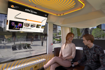 コンチネンタル、自動運転シャトルの予約システム発表へ…CES 2020 画像