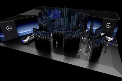 メルセデスベンツの最新コンセプトカー、ティザーイメージ…CES 2020で発表へ 画像