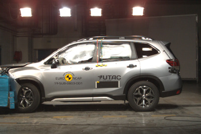 スバル フォレスター 新型、最も安全な小型オフロード車に認定…ユーロNCAP 画像