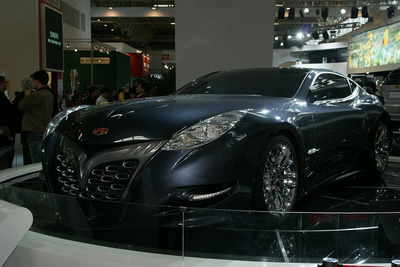 【北京モーターショー08】吉利汽車、GT デザインコンセプト…上へ 画像