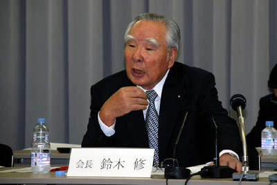 スズキの鈴木会長、今年は内容見直しの年 画像