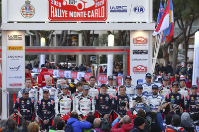 【WRC 開幕戦】2020年シーズン始まる…伝統の“モンテ”、競技初日はヒュンダイのヌービルが首位 画像