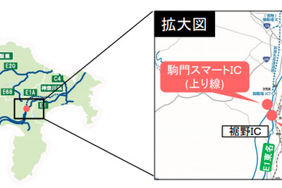 東名高速 駒門スマートIC、3月28日開通 画像