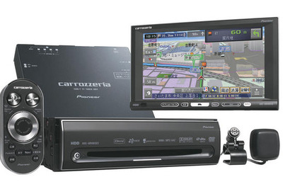 パイオニア 楽ナビ 新製品2機種発売…地デジの性能強化 画像