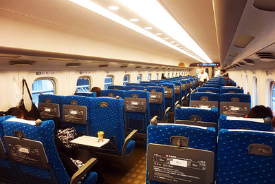 特大荷物の置き場争いを解消…東海道・山陽・九州新幹線に「特大荷物スペースつき座席」　5月20日から 画像