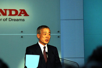 ホンダ年央会見…福井社長「リチウムイオン電池の開発は数社と」 画像