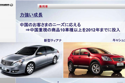 東風日産の中期計画…2012年まで新型車15車種以上を投入 画像