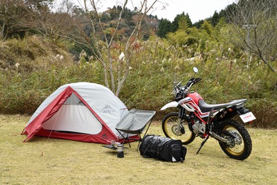 キャンプ用品だけのレンタルも可能に、ヤマハバイクレンタルで…24時間1万2000円 画像