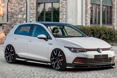 VW ゴルフ 新型を3cmローダウン、JMSの「GTI風」シャコタンカスタム 画像