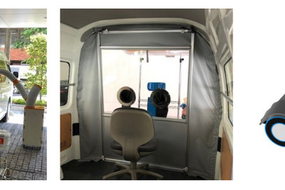 豊田合成、新型コロナウイルスのPCR検査車両を東京都医師会に提供 画像
