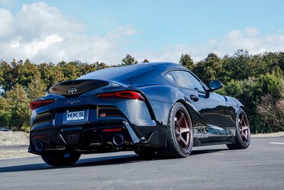 HKS、GRスープラ用スーパーターボマフラー発売 車検対応 画像