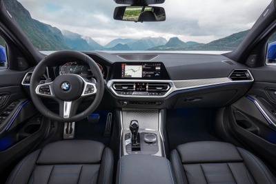 BMW 3シリーズ 新型、「オペレーティングシステム7.0」標準装備…今夏から欧州で 画像