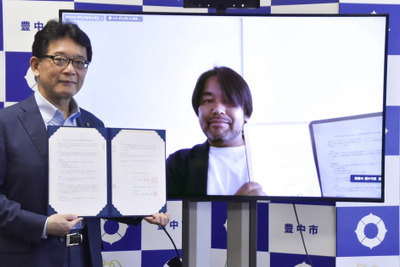 フードトラックで地域活性化や災害・緊急時の支援 メロウと豊中市が連携 画像