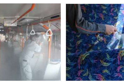 東急バス、コロナ対策で全車両に抗ウイルス・抗菌施工　東日本初 画像
