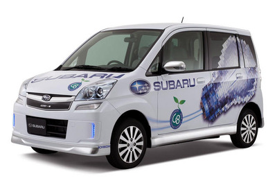 スバル、市販化する電気自動車のコンセプトモデル発表 画像