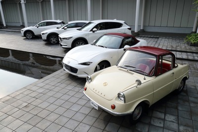 モチーフはR360クーペ、マツダ100周年記念車は全車種に展開…2021年3月31日までオーダー受付 画像