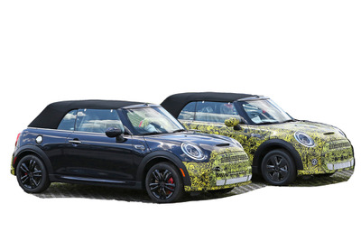 MINI コンバーチブル クーパーS ＆ JCW が大幅改良へ…フロントマスクを刷新 画像