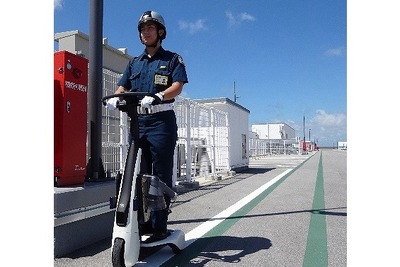 トヨタの歩行領域EVで警備---セコムが業務に活用、スタッフの負荷を軽減 画像