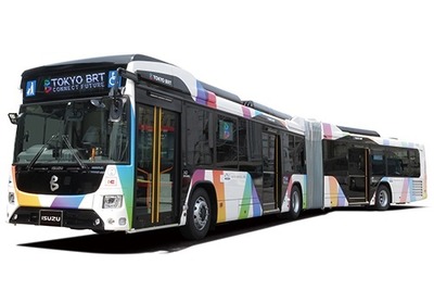 東京BRT、プレ運行を10月1日から開始…定員119名の連節バス『エルガデュオ』など導入 画像