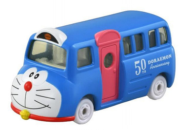 ドラえもんもトミカも50周年、オリジナルデザインのラッピングバス発売へ 画像
