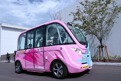 日本初！ 自律走行バスの定常運行を公道でスタート　東京・羽田 画像