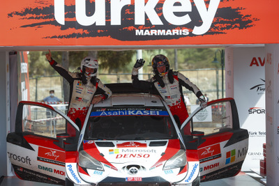 【WRC 第5戦】波乱のトルコ戦、トヨタのエルフィン・エバンスが制す 画像