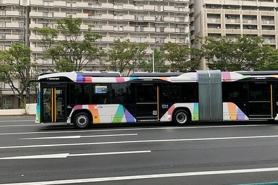東京BRT、プレ運行開始---都心部と臨海副都心を結ぶ「バス高速輸送システム」 画像