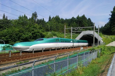 210km/hの高速走行は14本…年末年始に実施される北海道新幹線の青函トンネル内高速走行 画像