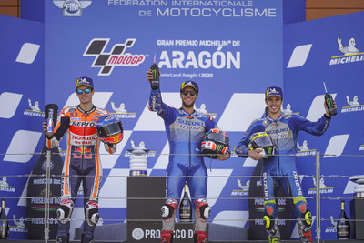 【MotoGP アラゴンGP】スズキ、アレックス・リンスが今季初優勝 画像