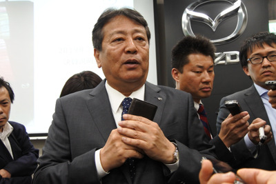 マツダ丸本社長「この先2年間でラージ商品群への投資を進める」…トヨタからの調達も拡大 画像